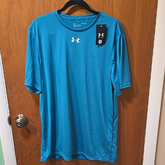 Under Armour Men's Blue T-Shirt M - Picture 1 of 3